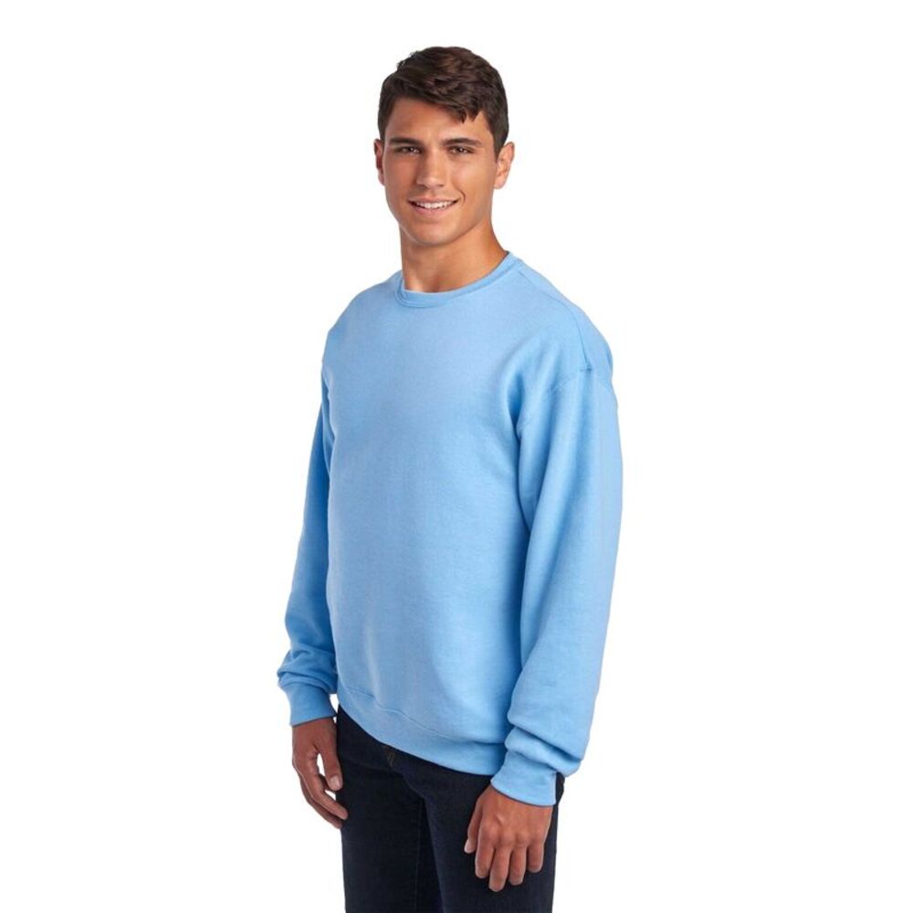 Jerzees Unisex Adult Nublend Sweatshirt / Light Blue